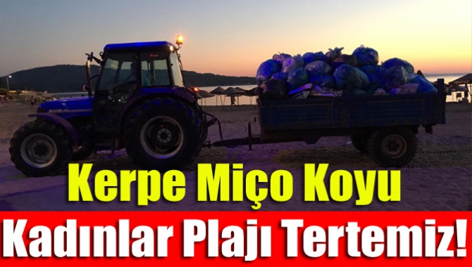 Büyükşehir Belediyesinin kadınlara özel olan Kandıra Kerpe Miço Koyu Kadınlar