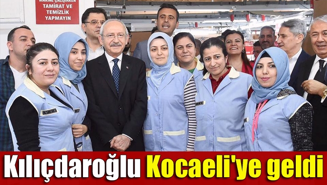 CHP Genel Başkanı Kemal Kılıçdaroğlu referandum çalışmaları kapsamında bugün ilimizin