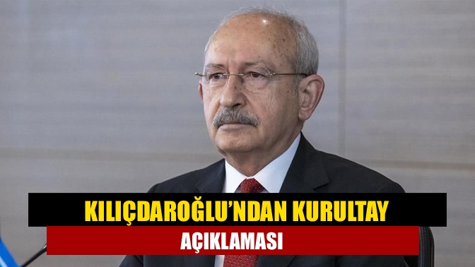 Cumhuriyet Halk Partisi (CHP) Genel Başkanı Kemal Kılıçdaroğlu, katıldığı bir