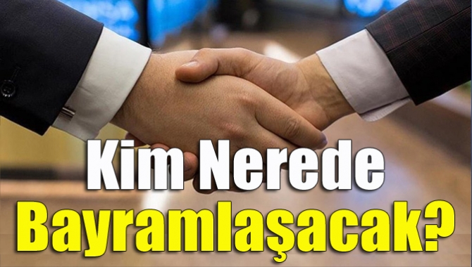 Ramazan Bayramı nedeniyle siyasi partiler, Kandıra Kaymakamlığı ve Belediye tarafından
