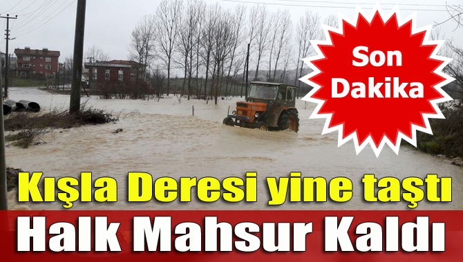Kandıra’nın Akdurak Mahallesi’nde bulunan Kışla Köprüsü, her yıl olduğu gibi