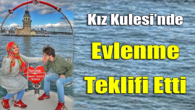 Kandıra’nın tanınmış genç esnaflarından Kerem Çakal, kız arkadaşı Büşra Satan’a