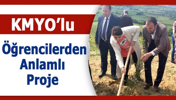 Kandıra Meslek Yüksek Okulu öğrencileri, sosyal sorumluluk projeleri kapsamında Tema