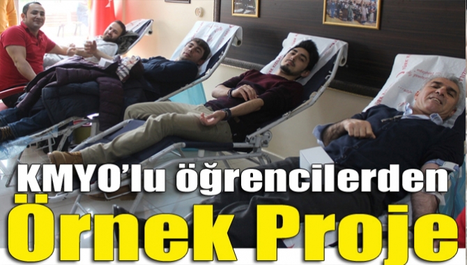 Kandıra Meslek Yüksek Okulu öğrencileri Sosyal Sorumluluk Projeleri kapsamında toplumsal