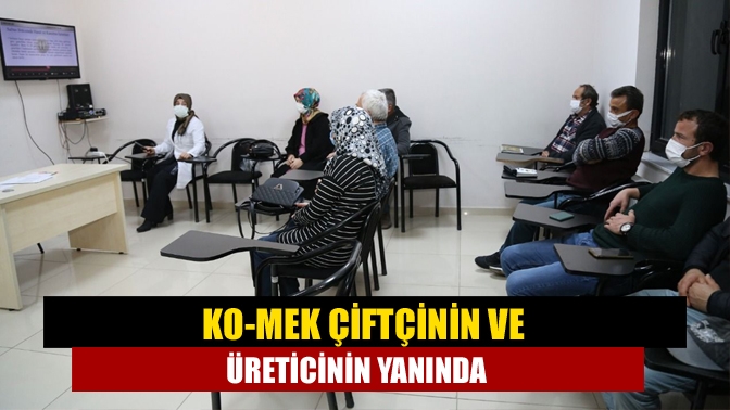 Katma değeri yüksek Tıbbı Aromatik Bitki Yetiştiriciliği branşında KO-MEK’in açtığı
