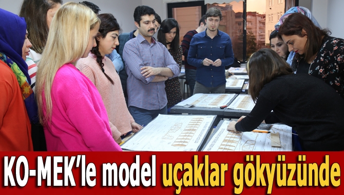 İlk kez Kandıra KO-MEK Kurs Merkezi’nde Model Uçak (Ata) Yapım