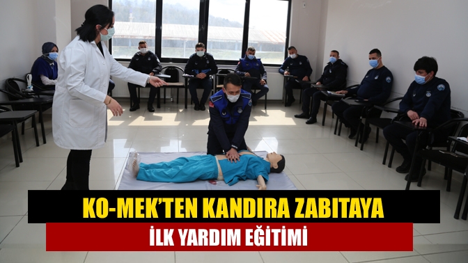 Hayati önem taşıyan ilk yardımı öğrenen Kandıra Belediyesi zabıta ekipleri