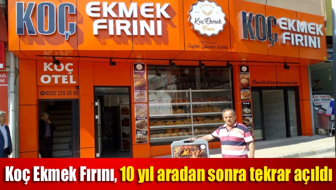 2009 yılında hizmete ara veren Kandıra’nın ilk ekmek fırını unvanına