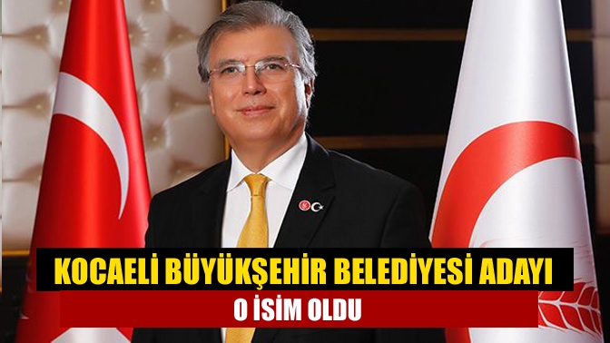 Yeniden Refah Partisi'nin Kocaeli Büyükşehir Belediyesi Adayı açıklandı. Yeniden Refah