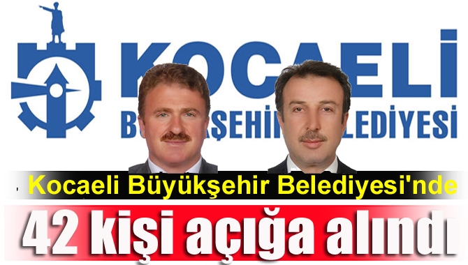 FETÖ – PDY kapsamında yapılan operasyonda Kocaeli Büyükşehir Belediyesi'nde 2'si