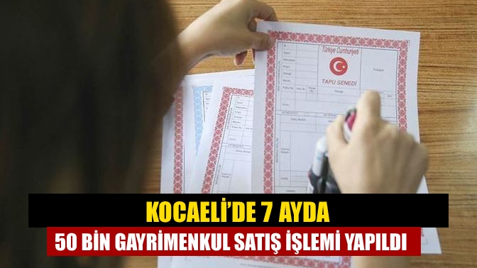 Türkiye'de bu yılın 7 ayında 1 milyon 826 bin 242