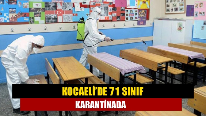 Veli-Der Şube Başkanı Beyhan Korkmaz yaptığı açıklamada Kocaeli’de 71 sınıfın