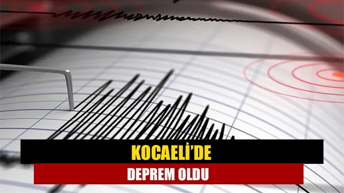 Kocaeli'de 2.1 büyüklüğünde deprem meydana geldi.