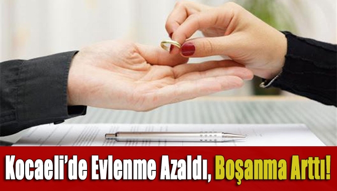 TUİK Kocaeli Bölge Müdürlüğü’nün açıkladığı veriler göre,  ülkemiz genelinde