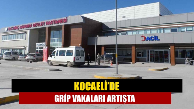 Soğuk havaların kendini hissettirmesi ile birlikte Kocaeli’deki grip ile birlikte
