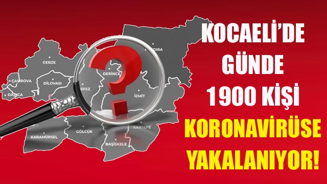 Kocaeli’de vaka sayılar her hafta artmaya devam ediyor. Kocaeli’de günde