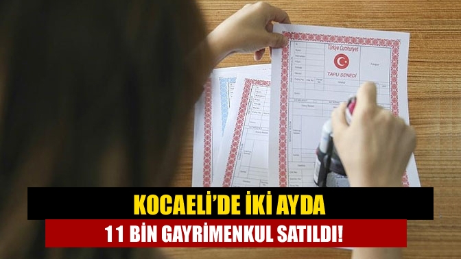 Türkiye'de yılın ilk iki ayında 416 bin 784 gayrimenkul satış