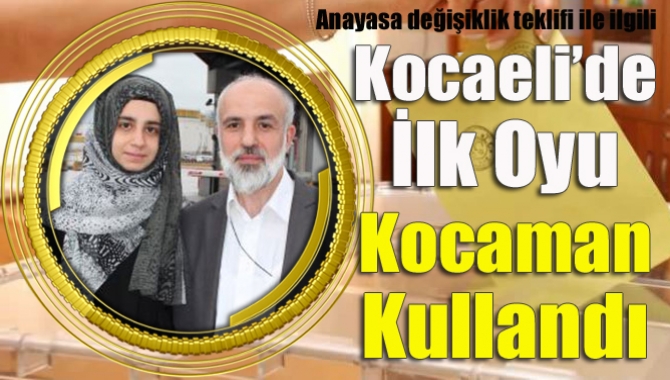Anayasa değişiklik teklifi ile ilgili oy verme işlemi bugün yurt