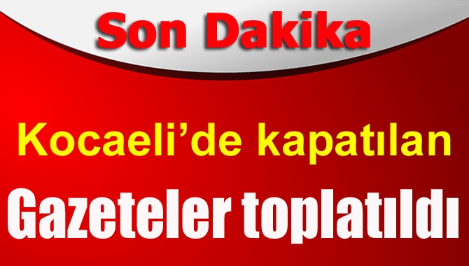 OHAL kararları çerçevesinde ülke genelinde yayın yapan 3 haber ajansı,