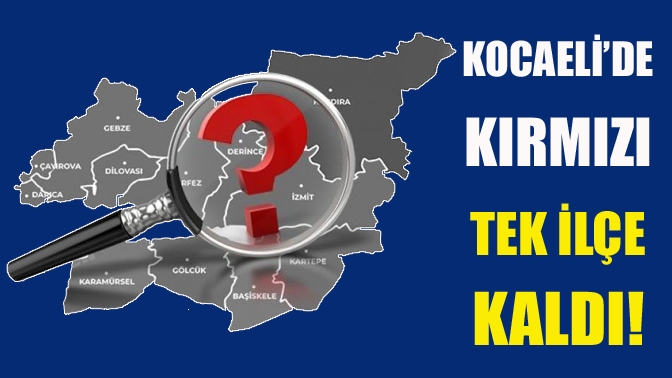 Kocaeli’de 100 bin nüfusta görülen vaka sayısı 100’ün altına düştü.
