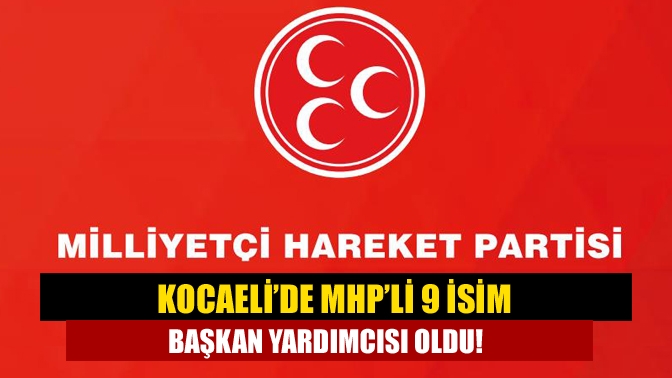 Kocaeli’de aday göstermeyen MHP’ye belediye başkan yardımcılığı verilmişti. Yele seçimlerin