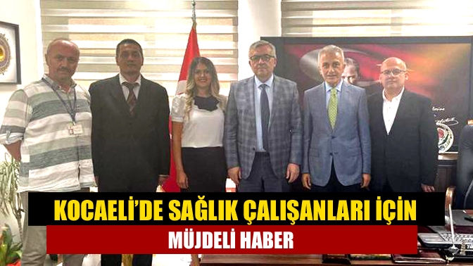 Türk Sağlık Sen yöneticileri, İl Sağlık Müdürü Yüksel Pehlevan ile