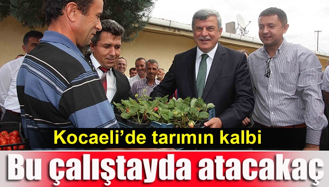 Kocaeli Büyükşehir Belediyesi Kocaeli’de kentten köye göçü başlatacak “Sürdürülebilir Tarım