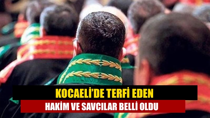 Görev sürelerini tamamlayan hakim ve savcıların görevde yükselme kararları Resmi