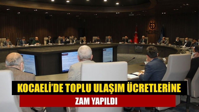 Büyükşehir Belediyesi UKOME toplantısında gündeme gelen ulaşım zammı görüşülerek karara
