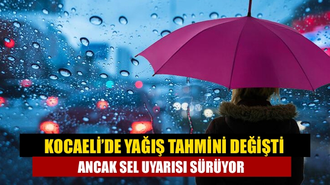 Kocaeli Meteoroloji Müdürlüğü, haftalık hava tahmin raporunu yeniledi. Rapora göre