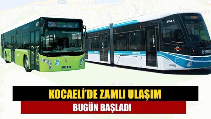 2 Ağustos’ta gerçekleştirilen Kocaeli Büyükşehir Belediyesi UKOME Toplantısının ardından karar