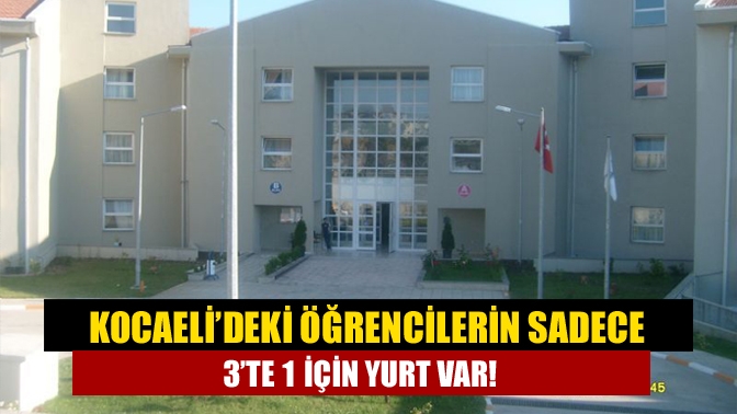 Üniversite öğrencileri için yurt kapasitelerinin artmasına rağmen hala arada büyük