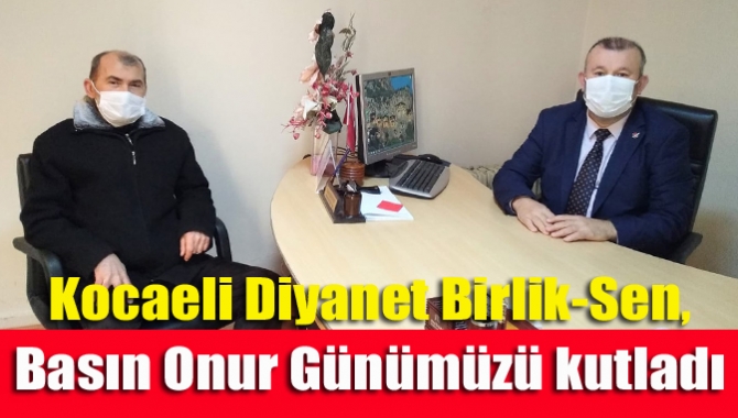 16 Ocak Basın Onur Günü münasebetiyle Diyanet Birlik-Sen Kocaeli İl