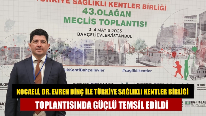 Kocaeli Büyükşehir Belediyesi Çevre ve Sağlık Komisyonu Başkanı Dr. Fehmi