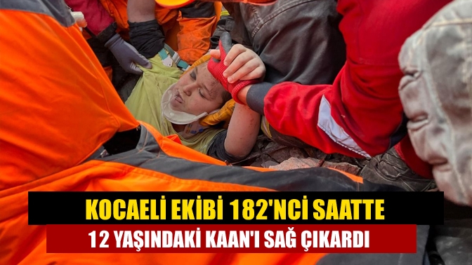 Hatay'ın Antakya ilçesinde misafirliğe geldiği evde depreme yakalanan 12 yaşındaki