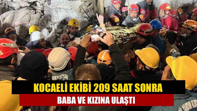 "Asrın felaketi" olarak nitelenen Kahramanmaraş merkezli depremlerin 209'uncu saatinde, Hatay'ın