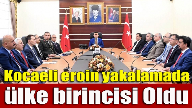 2017-2019 Kocaeli Uyuşturucu ile Mücadele Eylem Planı ile ilgili basın