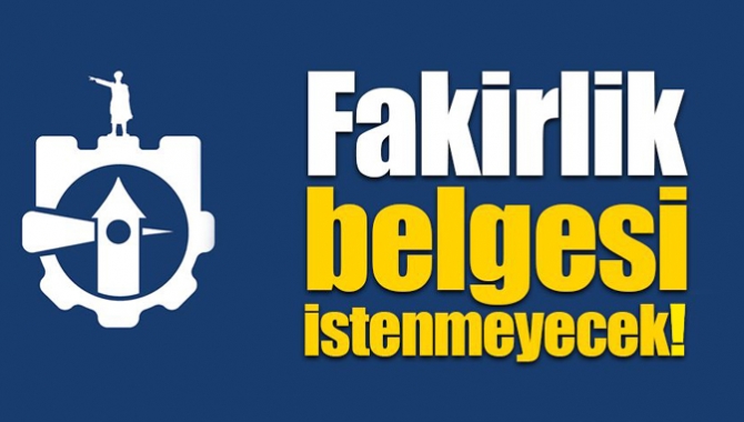 Kocaeli Büyükşehir Belediyesi'nin esnaflara vereceği destek için esnaflardan fakirlik belgesi