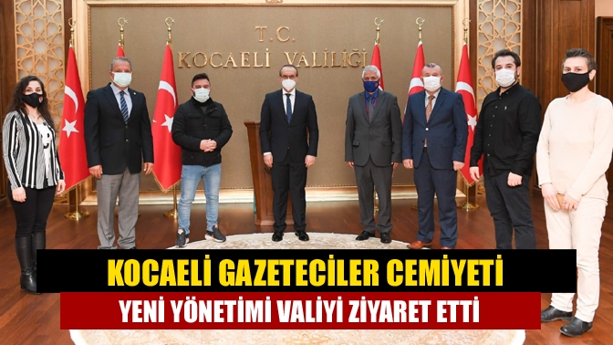 Kocaeli Gazeteciler Cemiyeti genel kurulunda güven tazeleyen Cemal Kaplan, yeni