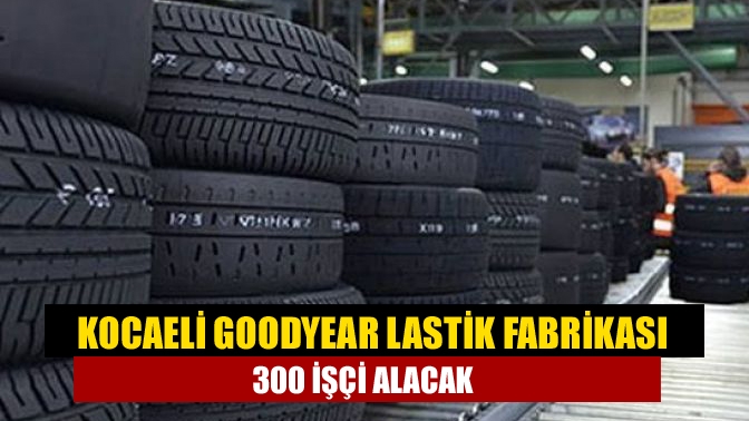 İŞKUR'un yayınladığı açık iş ilanına göre İzmit'te bulunan Goodyear fabrikasına
