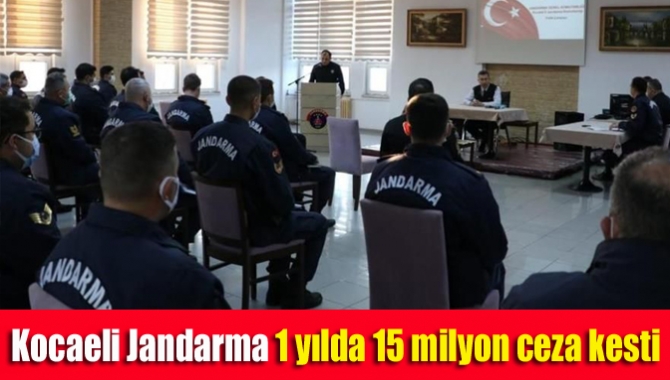 Kocaeli İl Jandarma Komutanlığı’nca, 2021 yılında meydana gelecek olası kazaların