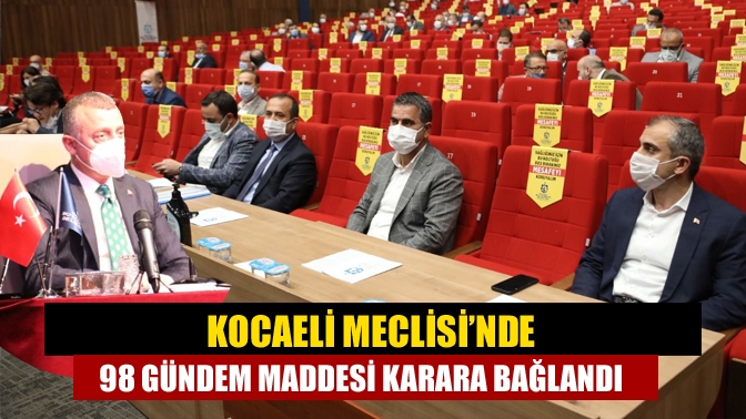 Büyükşehir Belediyesi’nin Haziran ayı meclisi Büyükşehir Belediye Başkanı Doç. Dr.