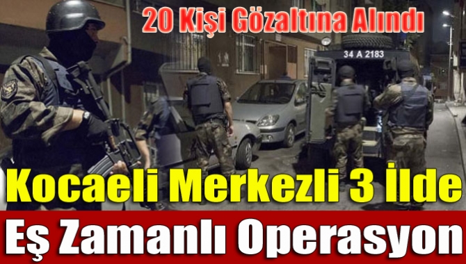 Kocaeli İl Emniyet Müdürlüğü'ne bağlı Narkotik Suçlarla Mücadele Şube Müdürlüğü