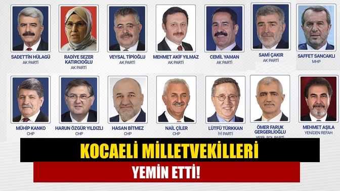 Türkiye Büyük Millet Meclisi'nde 28'inci yasama dönemi gerçekleştirilen yemin töreni