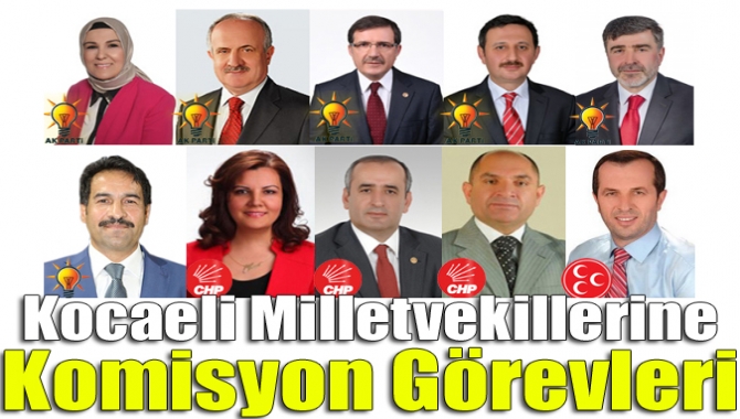TBMM’de çeşitli komisyonlarda görev yapacak milletvekillerinin görev dağılımları belli oldu.
