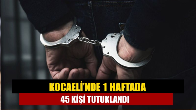 Kocaeli Valisi Seddar Yavuz, Kocaeli genelinde son bir hafta içinde