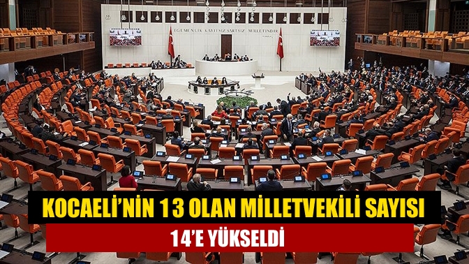 Yüksek Seçim Kurulundan illere göre milletvekili sayısı dağılımının yer aldığı