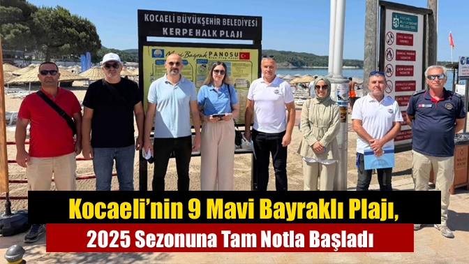 Kocaeli Büyükşehir Belediyesi’nin, çevre dostu ve güvenli plajları, Türkiye Çevre