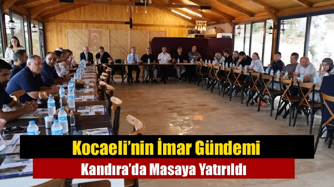 Kocaeli Büyükşehir Belediyesi öncülüğünde her ay düzenlenen imar toplantılarının Eylül