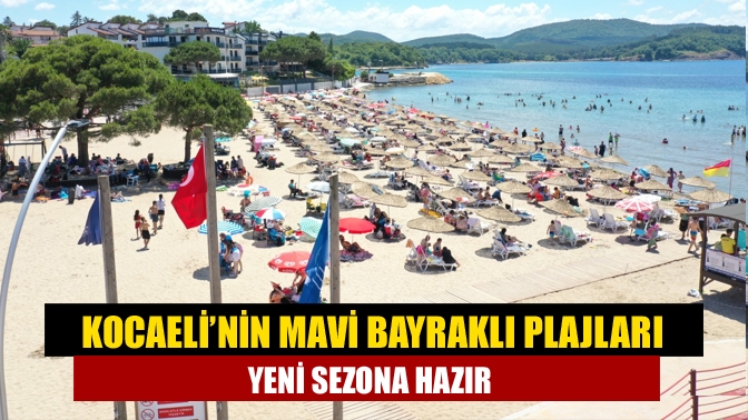 Kocaeli Büyükşehir Belediyesi, Mavi Bayraklı 9 plajda temizlik ve bakım